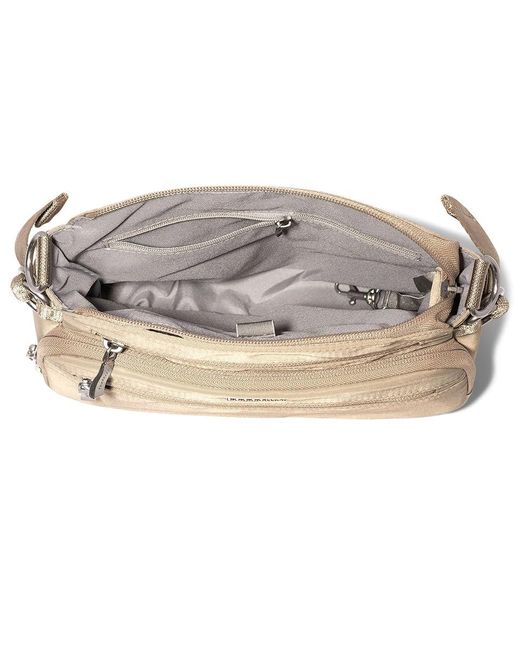 Baggallini Natural Marais Crossbody Cross Body Handbags, Nylon