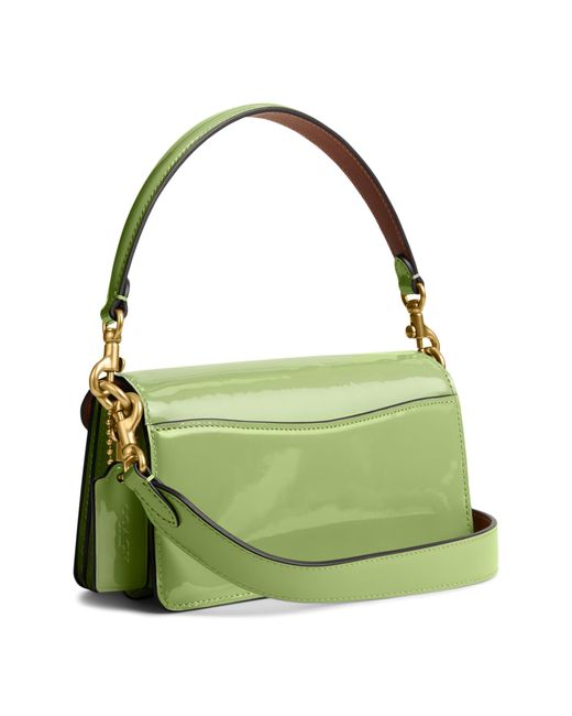 Coach Outlet K0896-12520, Ergo Pleated Green Patent Leather Bag Purse Kiss  Lock | Patent leather bag, Purses and bags, Leather
