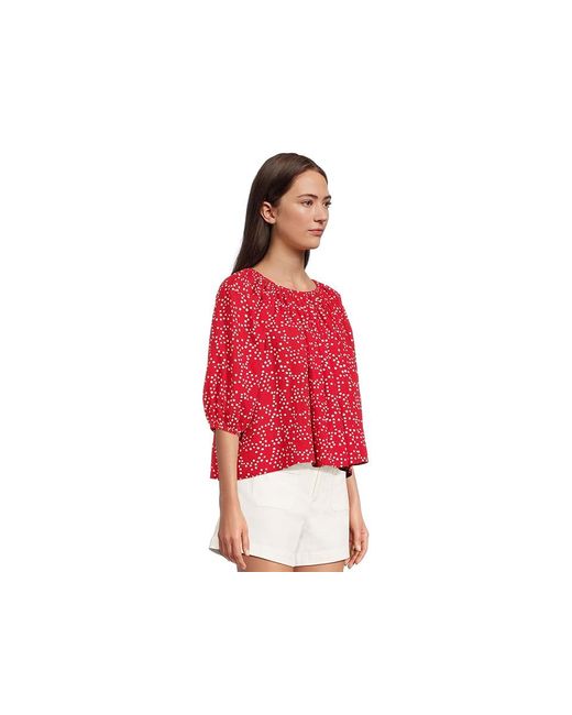 Madewell Red Grady Top