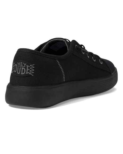 HeyDude White Cody Canvas Shoes/ Canvas/Textile for men
