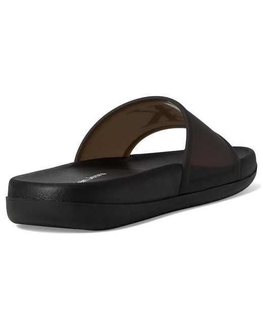 Calvin Klein Black Barli Sandals, Synthetic