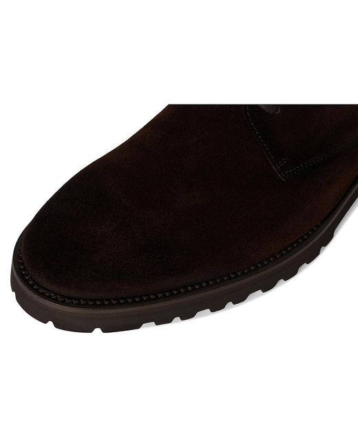 To Boot New York Black Jonathan Lace Up Casual Shoes, Suede for men