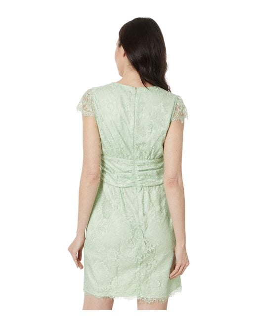 Vince Camuto Green Lace Bodycon Dress