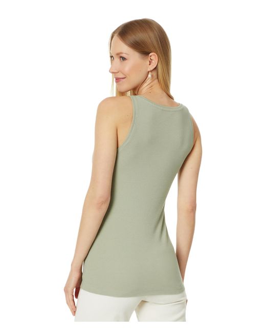 Tommy Bahama Green New Barrier Bay Rib Tank