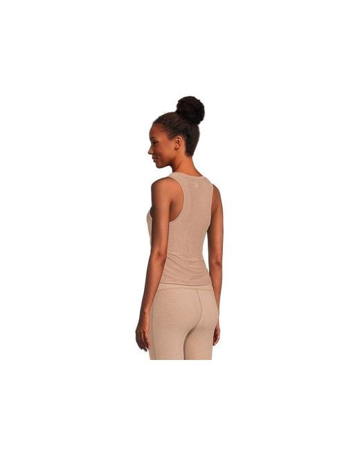 Beyond Yoga Black Featherweight Your Fit Shirred Tank Top Clothing, Elastane/Polyester