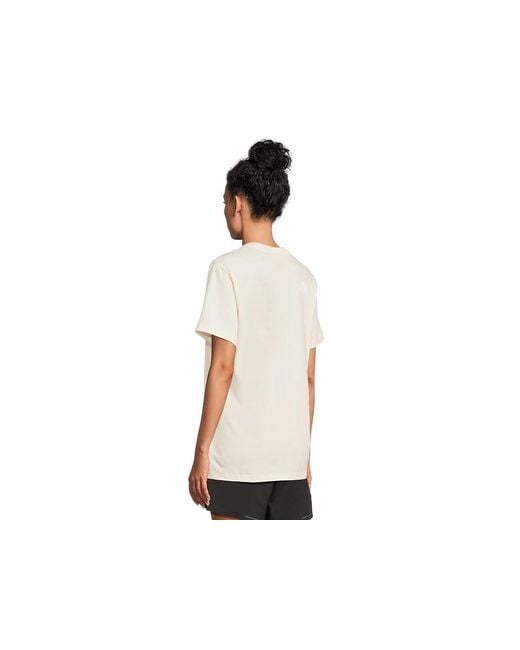 The North Face Black Short Sleeve Core Half Dome T-Shirts Short Sleeve Pullover Dune/Tnf, Cotton