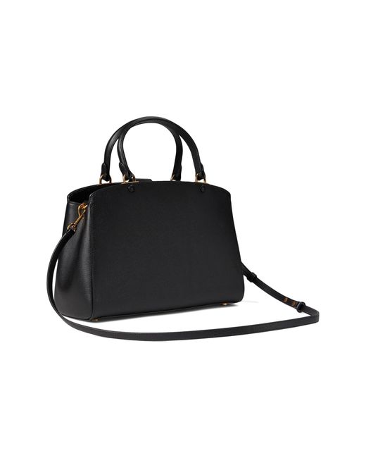Kate Spade Katy Textured Leather Satchel in Black Lyst