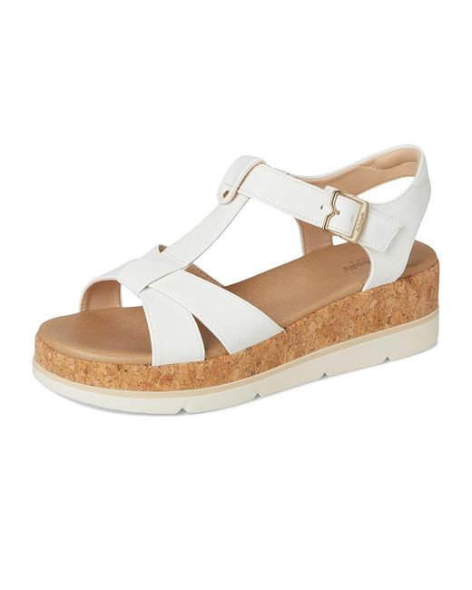 Dr. Scholls Metallic Once Again Wedge Shoes