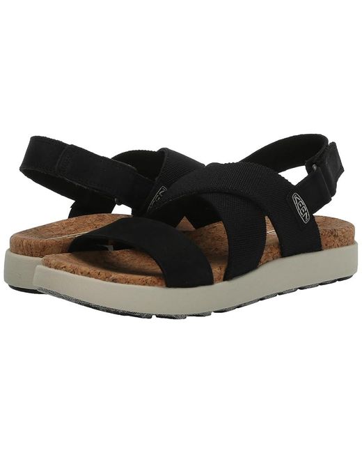 Keen Black Elle Crisscross (/Birch) Shoes