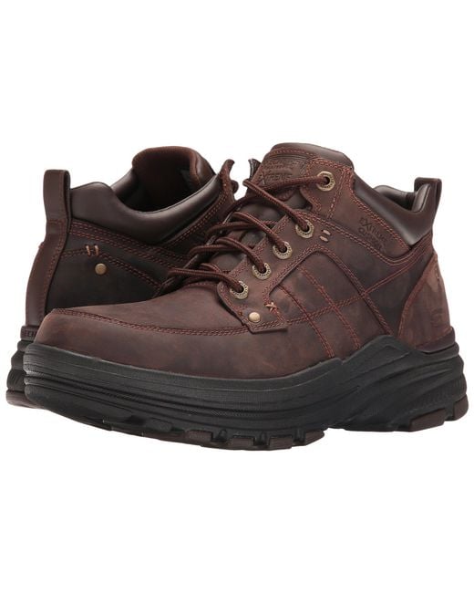 Skechers Leather Relaxed Fit Holdren 