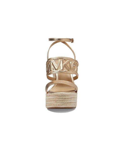 MICHAEL Michael Kors Metallic Alma Espadrille Wedge Sandal