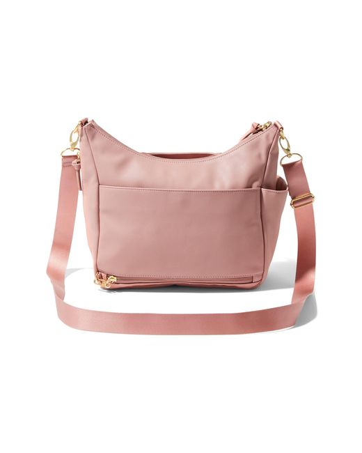 Baggallini Modern Everywhere Vegan Leather Bag in Pink | Lyst