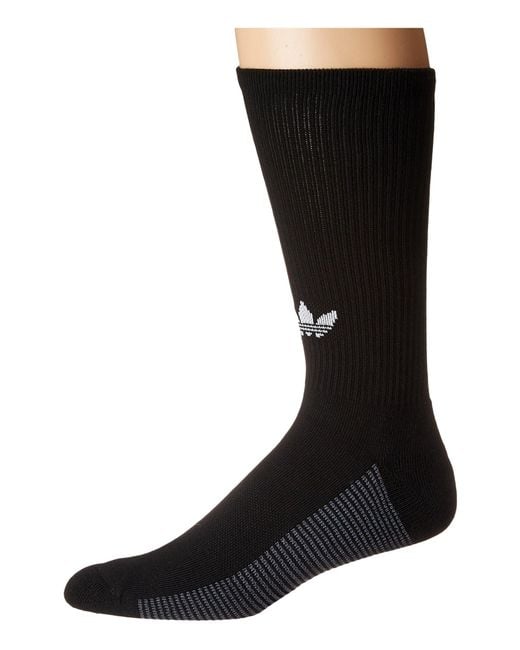 Black Originals 3 stripe Statement Single Crew Sock Black Originals 3 stripe Statement Single Crew Sock