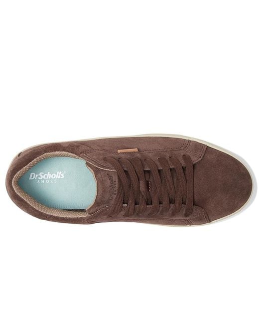 Dr. Scholls Brown Take Time Lace-Up Shoes Shoes, Leather