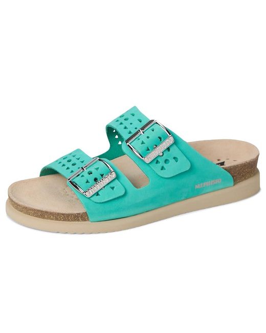 Mephisto Blue Hester Perf Sandals Eu 37 (Us 7) B