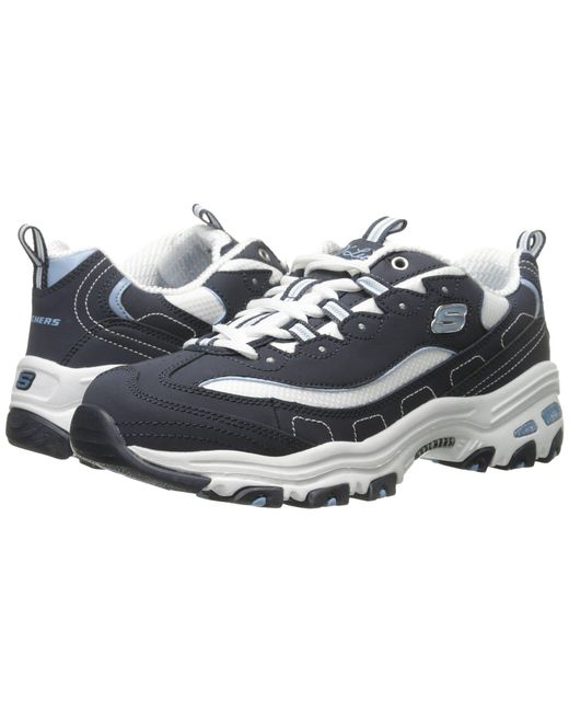 Lyst Skechers D'lites Biggest Fan (navy) Women's Shoes in Blue