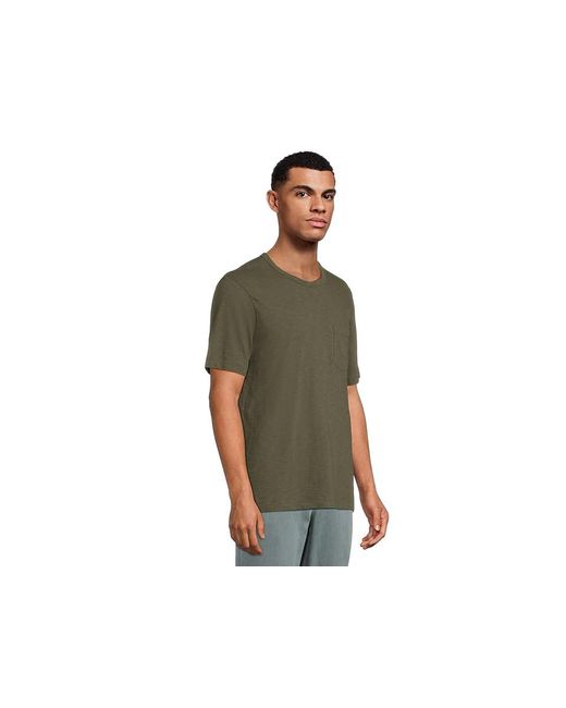 Faherty Brand Black Sunwashed Pocket T-Shirts Clothing, Cotton for men