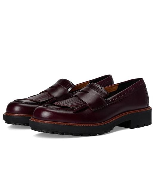 Ecco Black Metropole Oslo Loafer Flat Shoes, Leather/Textile