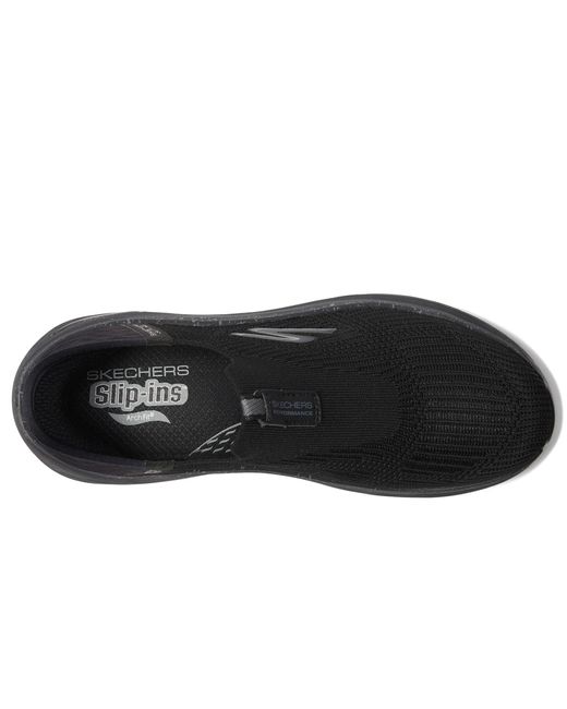 Skechers Max Cushioning Arch Fit Fluidity Hands Free Slip-ins in Black ...