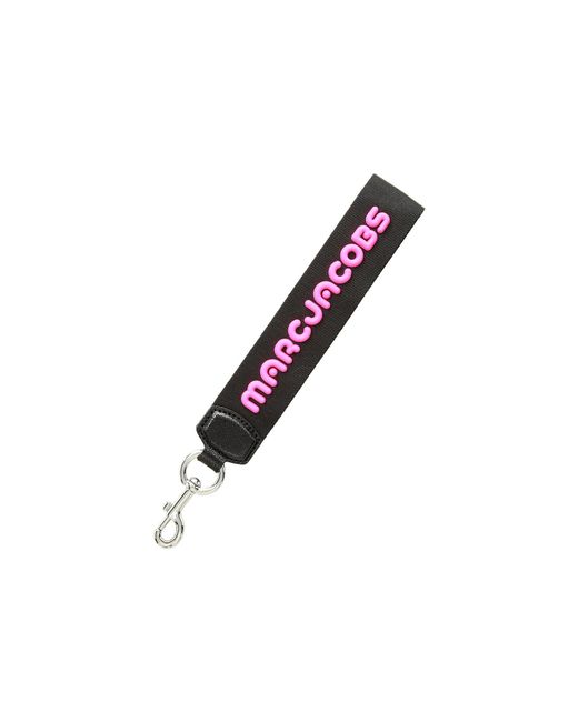 Marc Jacobs Pink Webbing Bag Charm