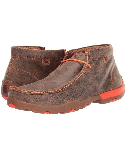 Twisted X Brown Mdm0019 (Bomber/Neon) Boots for men