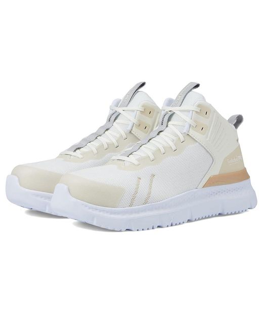Timberland White Setra Mid Composite Safety Toe (/Champagne) Shoes