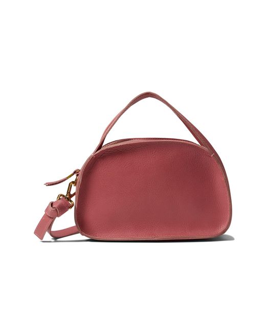 Madewell Leather The Sydney Zip Top Crossbody Bag in Brown Lyst