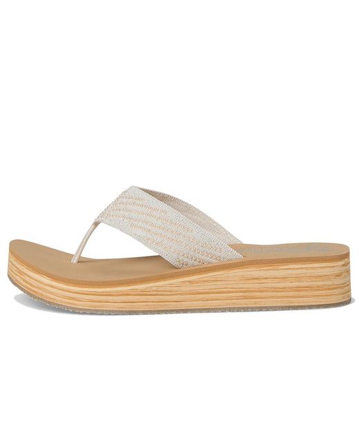 Skechers White Summers Mid Sandals 6 B