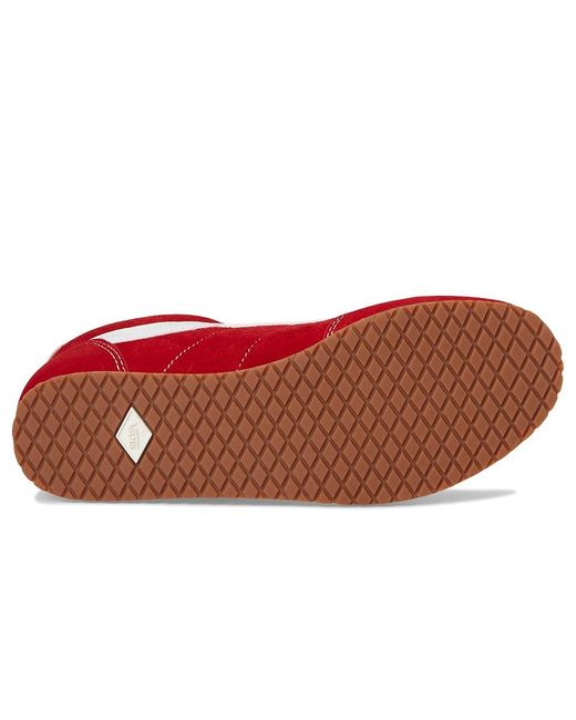 Vans Red Super Lowpro Athletic Shoes 3.5
