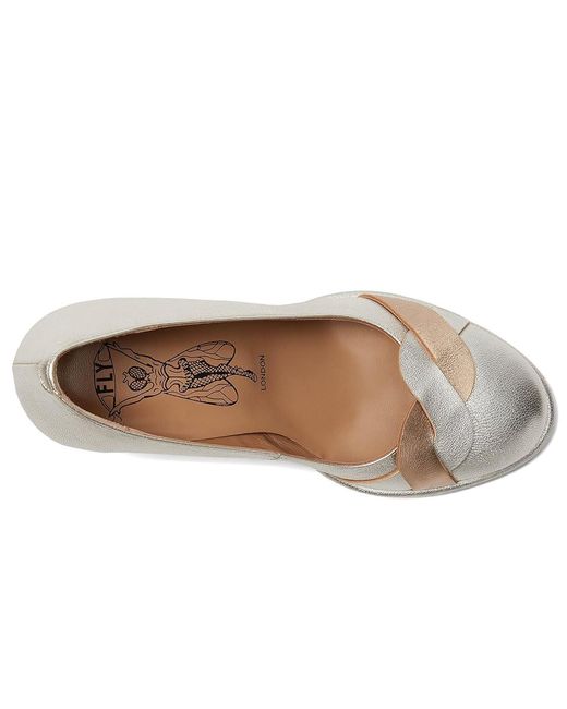 Fly London Multicolor Meiz264Fly Flat Shoes/ Leather/Rubber