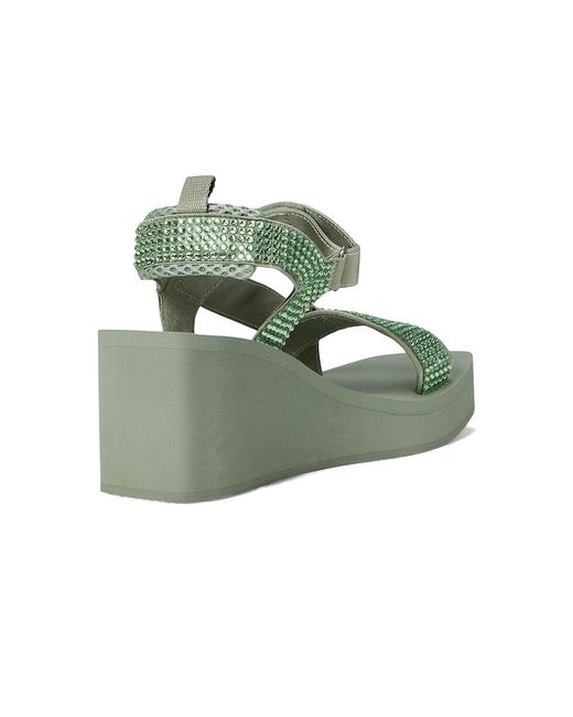 Guess Green Dawsin Sandals, Synthetic