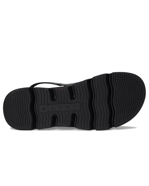 Reef Black Vista Luxe Liah Wedge Shoes 8 B