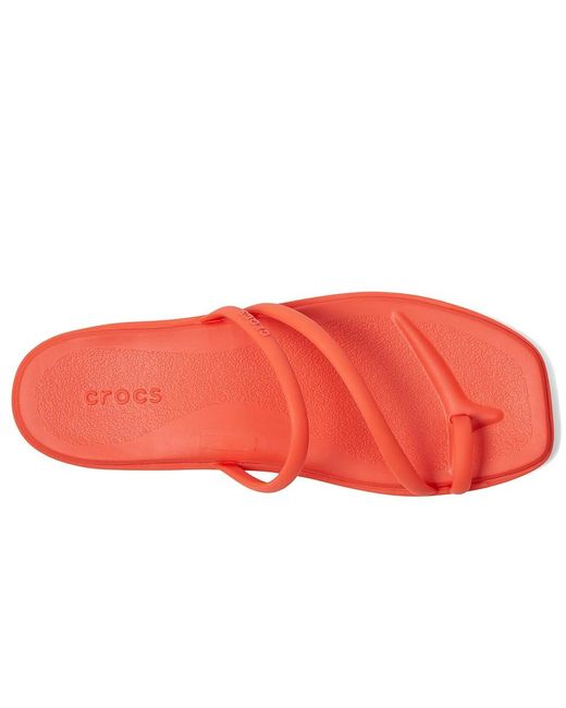 CROCSTM Red Miami Toe Loop Sandal Sandals