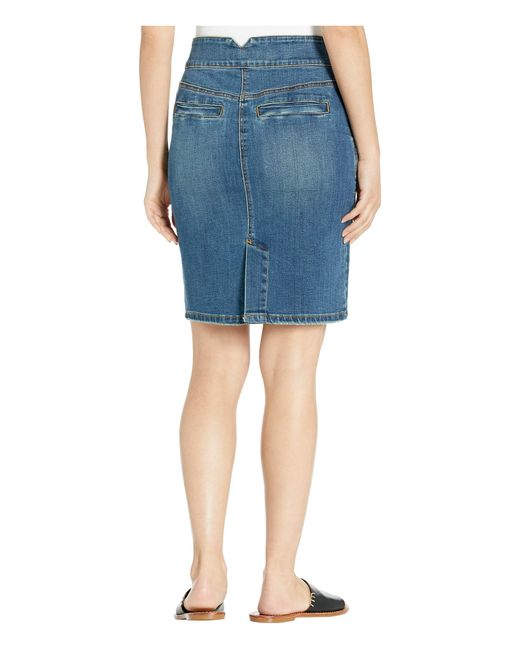 prana aubrey denim skirt
