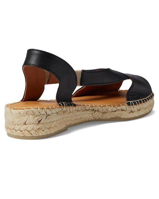 Toni Pons Black Elda-P ( Leather) Shoes
