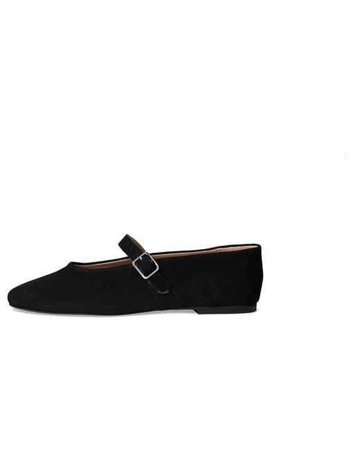 Steve Madden Black Dreaming Flat Shoes, Mesh