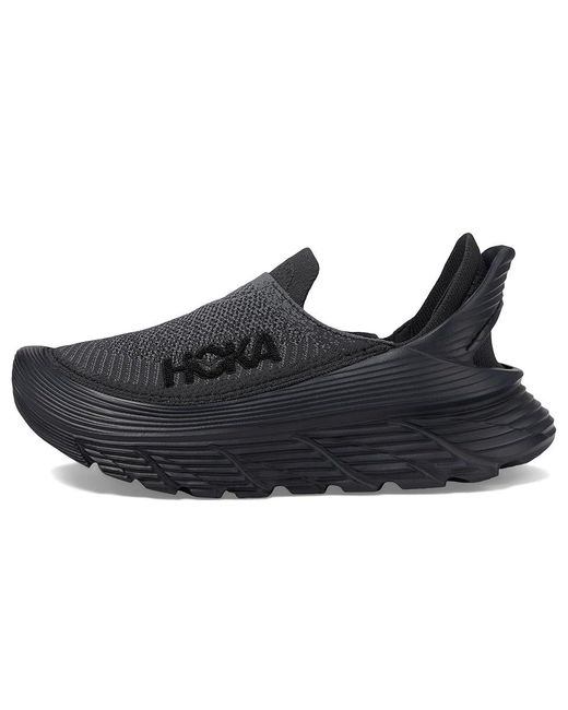 Hoka One One Black Restore Tc Shoes/ 10