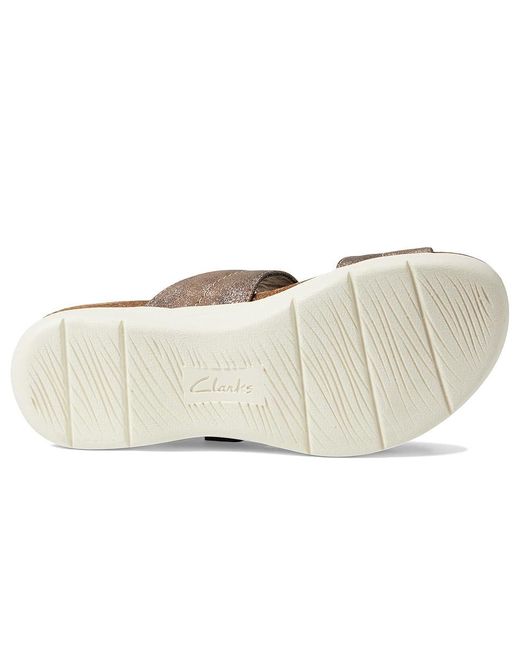 Clarks Black April Dusk (Bronze Textile) Shoes