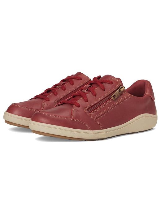 Clarks Red Bryianne Bayla Shoes 9 B