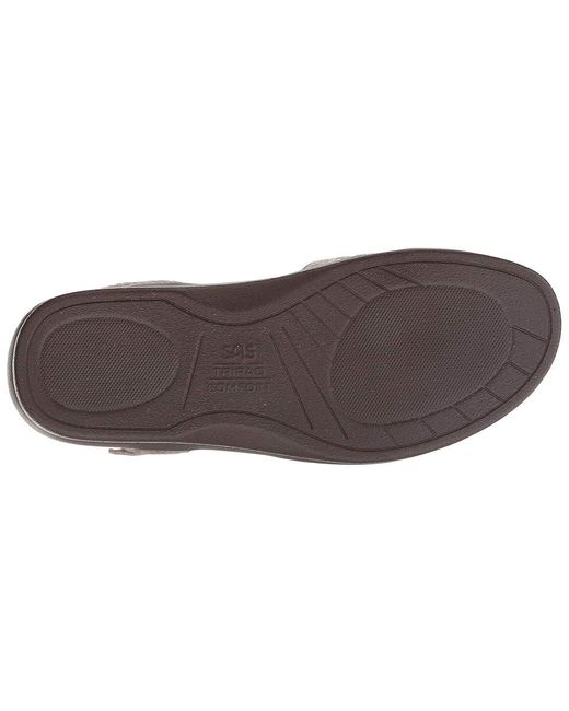SAS Metallic Duo Adjustable Comfort Sandal Shoes Multi/Snake Taupe 7 N