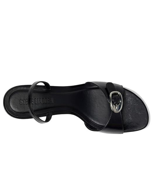 Steve Madden Black Henrietta Sandals