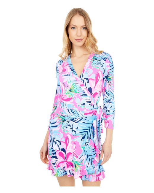 Lilly Pulitzer Synthetic Jessalynne Romper in Pink - Lyst