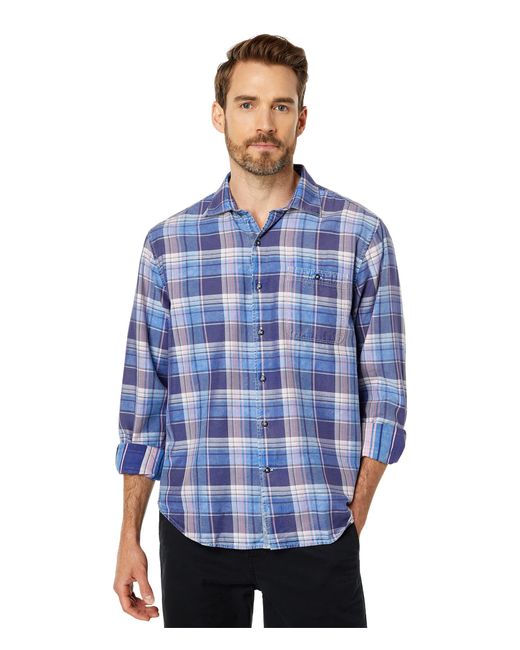 Tommy Bahama Cotton Fresno Plaid in Blue for Men | Lyst