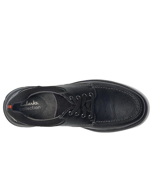Clarks Black Cotrell Edge Shoes 8.5 D for men