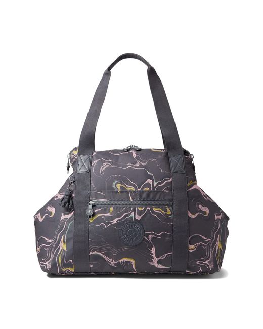 Kipling Synthetic Art Medium Tote Bag in Beige (Gray) Lyst