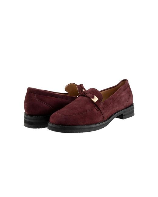 Trotters Red Femi Flat Shoes 5 M (B) Polyester/Rubber