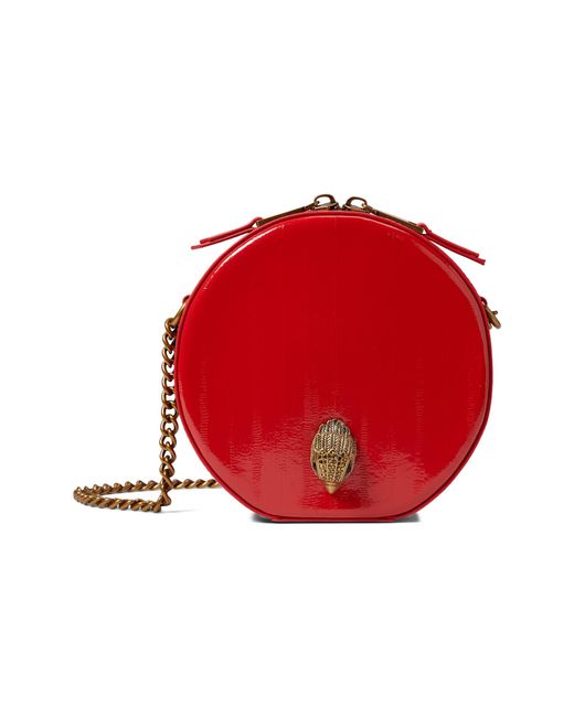 Kurt Geiger Leather Round Small Shoreditch Bag Lyst