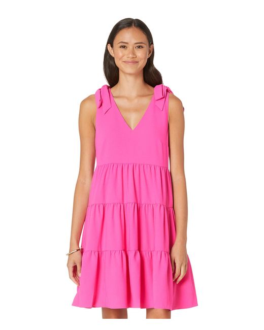 Lilly Pulitzer Synthetic Blisslyn Dress in Purple (Pink) | Lyst