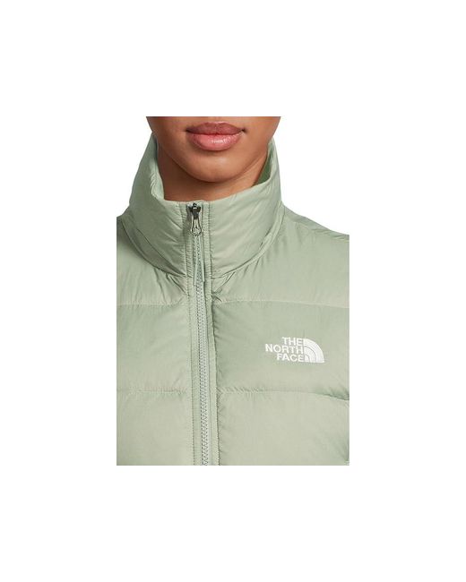 The North Face Black Hydrenalitetm Down A-Line Vest Coat, Nylon/Taffeta