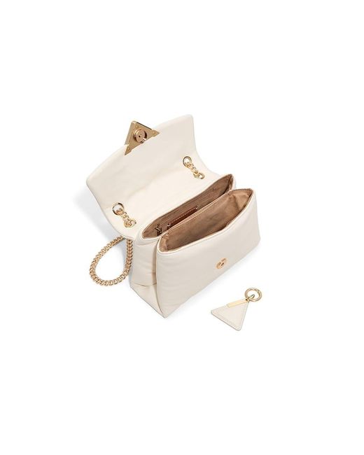 ALDO White Softpuff Cross Body Handbags, Synthetic